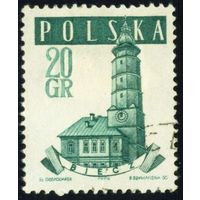 Ратуши Польша 1958 год 1 марка