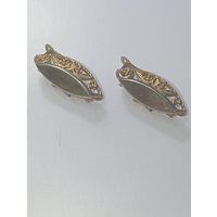 Винтажные сережки  , Италия .