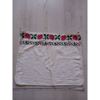 Торба, сумка старинная домотканая