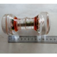 СССР. Ручка Роза оргстекло дверная межкомнатная
