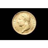 40 франков 1812 г. Франция, Наполеон Бонапарт. Штемпельный блеск!