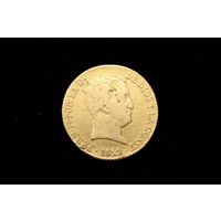 80 реалов 1822 г. Испания, Фердинанд VII. Редкая!