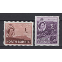 Северное Борнео 1954** часть серии 2 марки
