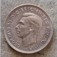 Великобритания 1 фартинг 1946 г., KM# 843