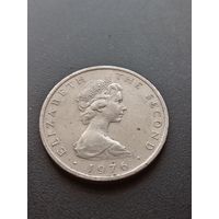 Мэн 10 пенсов 1976 г.