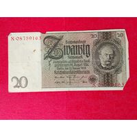 20 марок 1929 года.