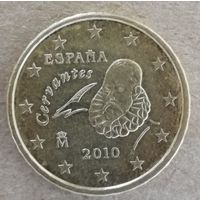 Испания 10 евроцентов 2010 год, KM# 1147