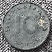 10 рейхспфеннигов 1943 J