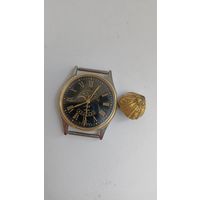 Часы луч лунник с рубля на ходу с рубля