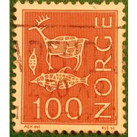 Норвегия 1963. Наскальные рисунки доисторической эпохи