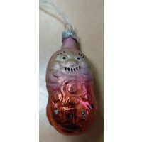 Елочная игрушка Желудь. СССР