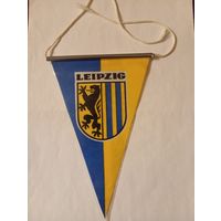 Вымпел с гербом г. Лейпциг, ГДР
