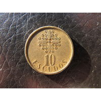 Португалия. 10 эскудо. 1987. С 20 копеек. Распродажа коллекции. Смотрите другие лоты.