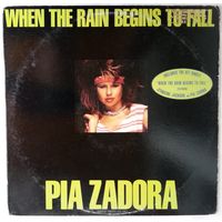 LP Pia Zadora – When The Rain Begins To Fall (1985) Electronic, Synth-pop