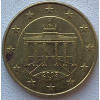 Германия 10 евроцентов 2003 г. А
