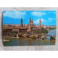 Мосты. Испания, Сарагоса. Базилика Эль Пилар