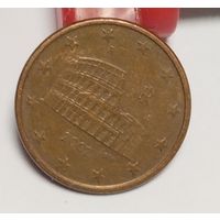 5 евроцентов 2002. Италия