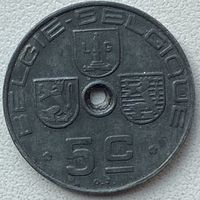 Бельгия 5 сантимов 1942 г.