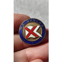 Значок знак M.S.Dunera сувенирный значок British India Line тяжелый эмаль