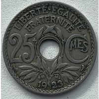 Франция 25 сантимов 1923 г.