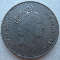 Великобритания 10 пенсов 1992 г.