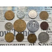 Жетоны одним лотом - 12 жетонов, без повторов. #17