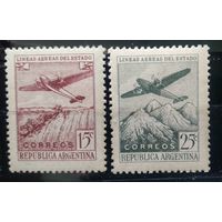АРГЕНТИНА\143с\ 1946 г. Аргентинские авиалинии. Самолет