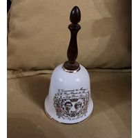 Колокольчик памятный Свадьба Принц Чарльз и Диана фарфор Англия 1981 г