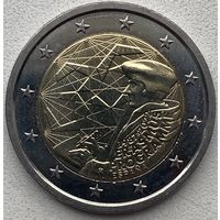 Испания 2 евро 2022 г. 35 лет программы Эразмус (Erasmus)