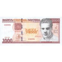 Куба 1000 песо образца 2024 года UNC p132
