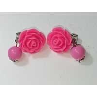 Серьги с рубля .