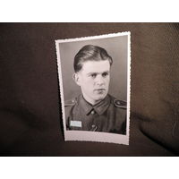 Почтовая карточка военная фотография WW2.Рядовой.(лот 07)С рубля.