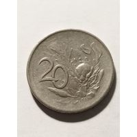ЮАР 20 центов 1965