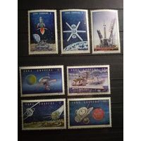 Куба 1973 г. Космос.