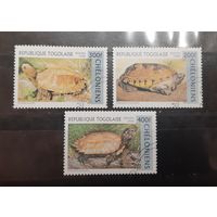 Того. 1996 год. Фауна. Черепахи (123)