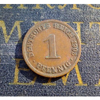 1 пфенниг 1904 А Германская Империя #01