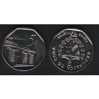 Куба km575.2 5 центаво 2016 год (тип2) арабск.цифры (_брак(om1(0(4 наплыв ТОРГ ЛЮБОЙ