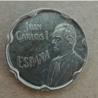 Испания 50 песет 1990 г., Expo '92 /Король Хуан Карлос I/, KM# 852