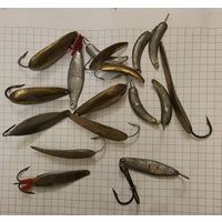 Блесны для зимней рыбалки одним лотом