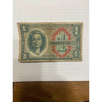 1 доллар военный сертификат-1101