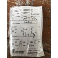Чип конденсатор 1206 130пф 50В