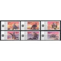 Казахстан 1995. Фауна. Хищные птицы. 6 марок (52)