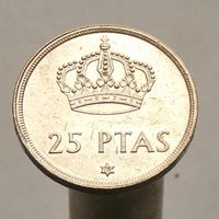 Испания 25 песет 1975