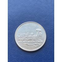 Канада 25 центов 1999 г от Побережья до побережья