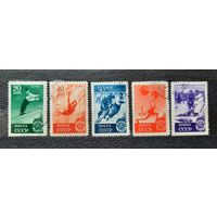 СССР 1949г. Серия из 5 марок. Спорт. гаш.