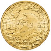 Польша 2 злотых, 2010 История польской музыки - Кшиштоф Комеда UNC
