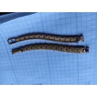 Браслет с женских часов позолоченный Au5+