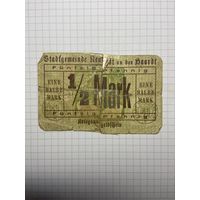 1/2 марки (нотгельды) г. Германия.-2012