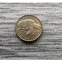 Werty71 Кабо Верде 1 эскудо 1994 Щитоногая черепаха Тартаруга