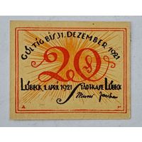 Германия нотгельд 20 пфеннигов